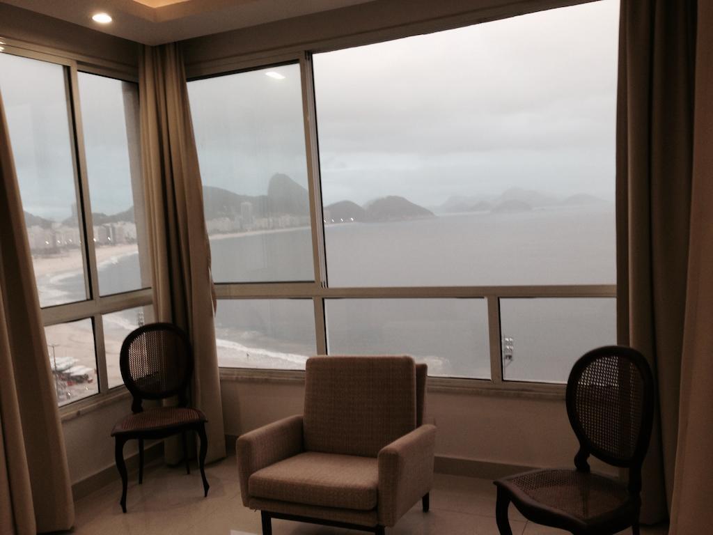 Copacabana Beachfront Penthouse Lägenhet Rio de Janeiro Exteriör bild