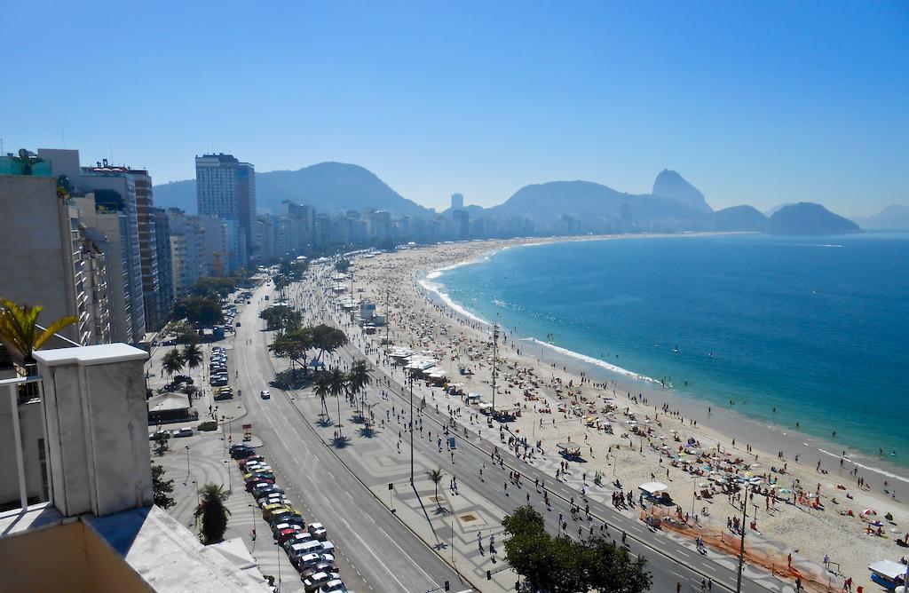 Copacabana Beachfront Penthouse Lägenhet Rio de Janeiro Rum bild