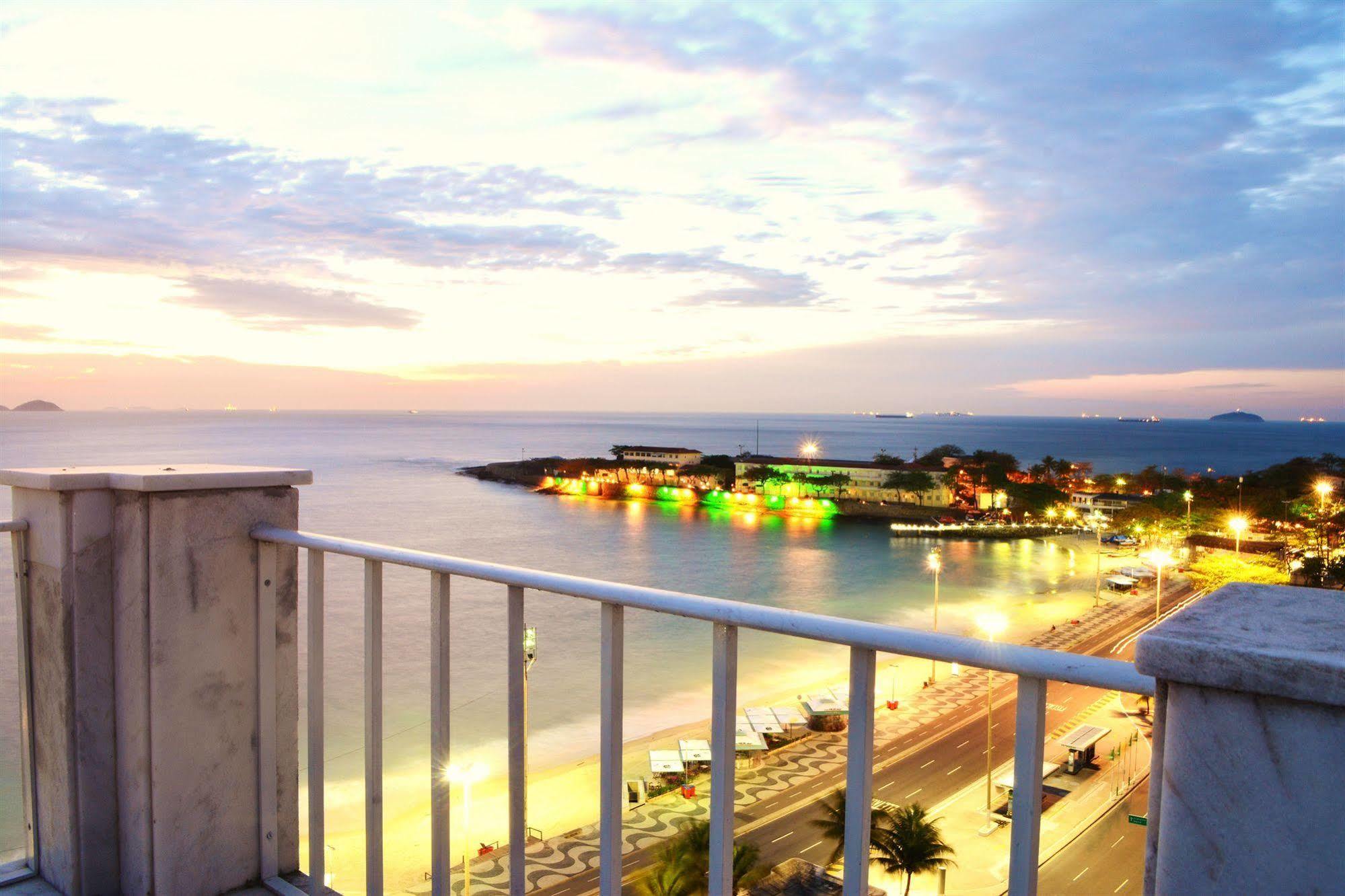 Copacabana Beachfront Penthouse Lägenhet Rio de Janeiro Exteriör bild