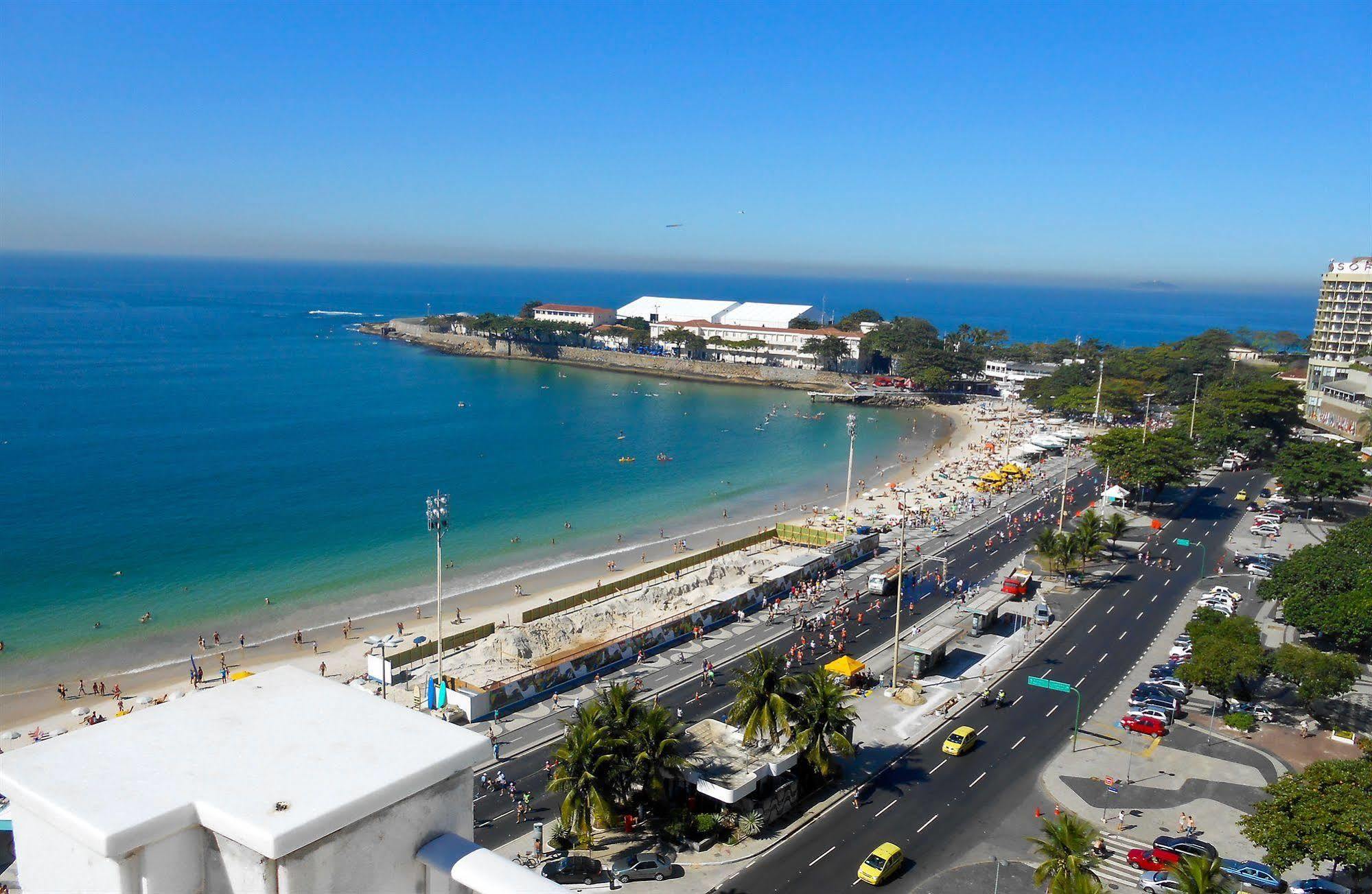 Copacabana Beachfront Penthouse Lägenhet Rio de Janeiro Exteriör bild